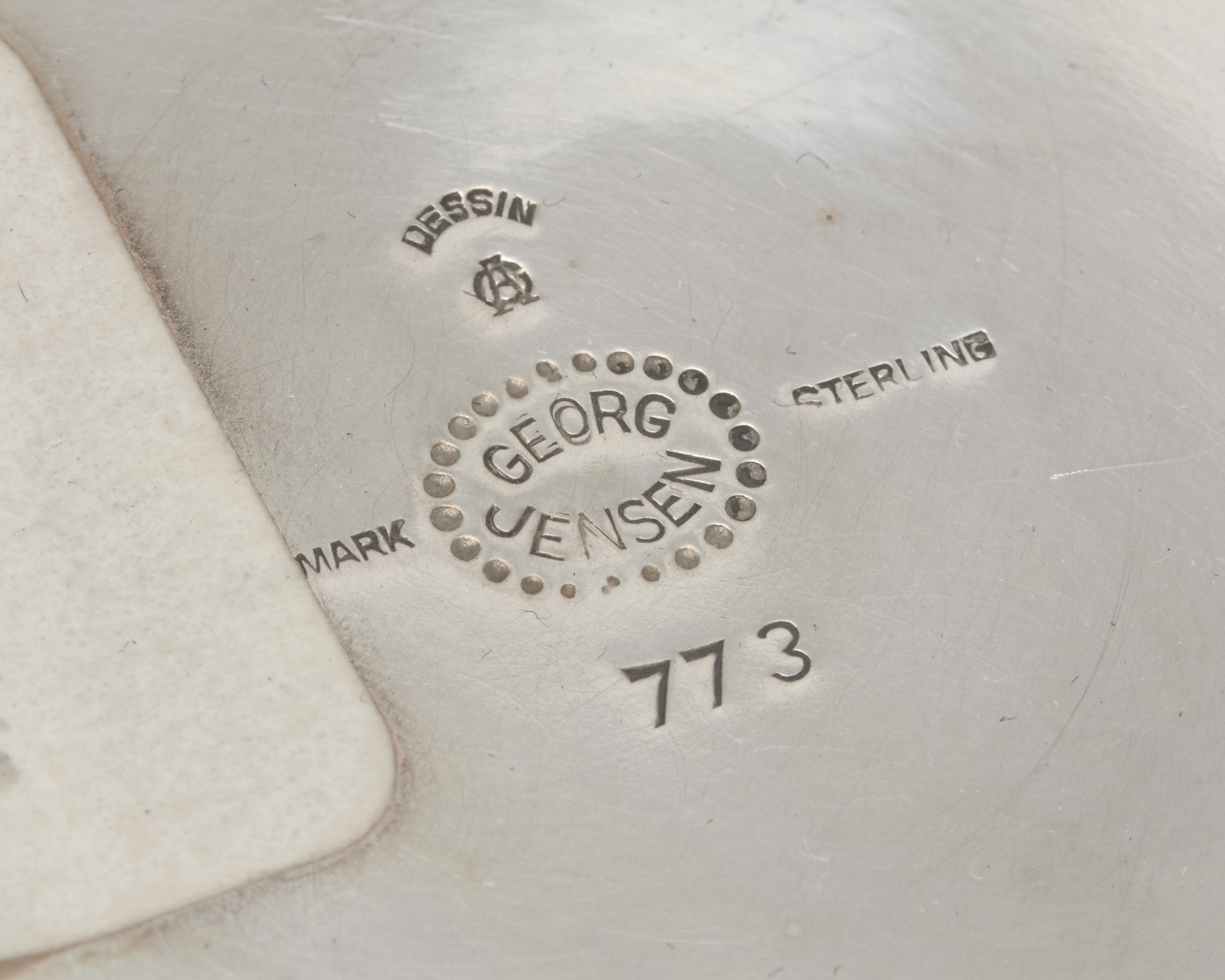 A Gundorph Albertus Designed Georg Jensen Silver Bowl