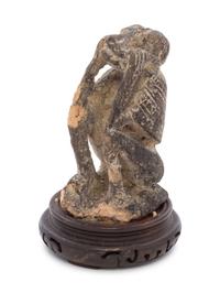An Egyptian Faience Amulet of Thoth