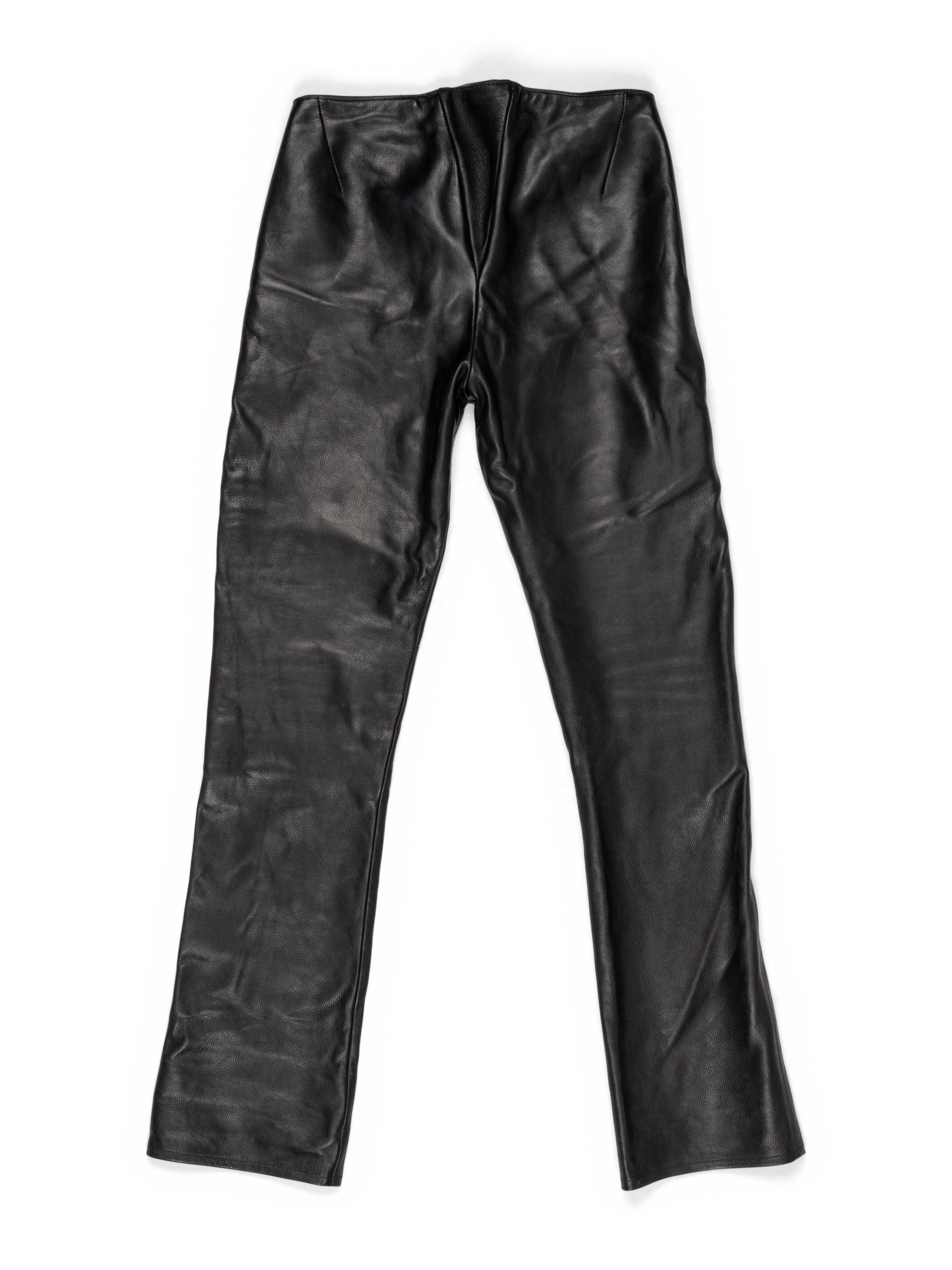 Chrome Hearts Leather Pants