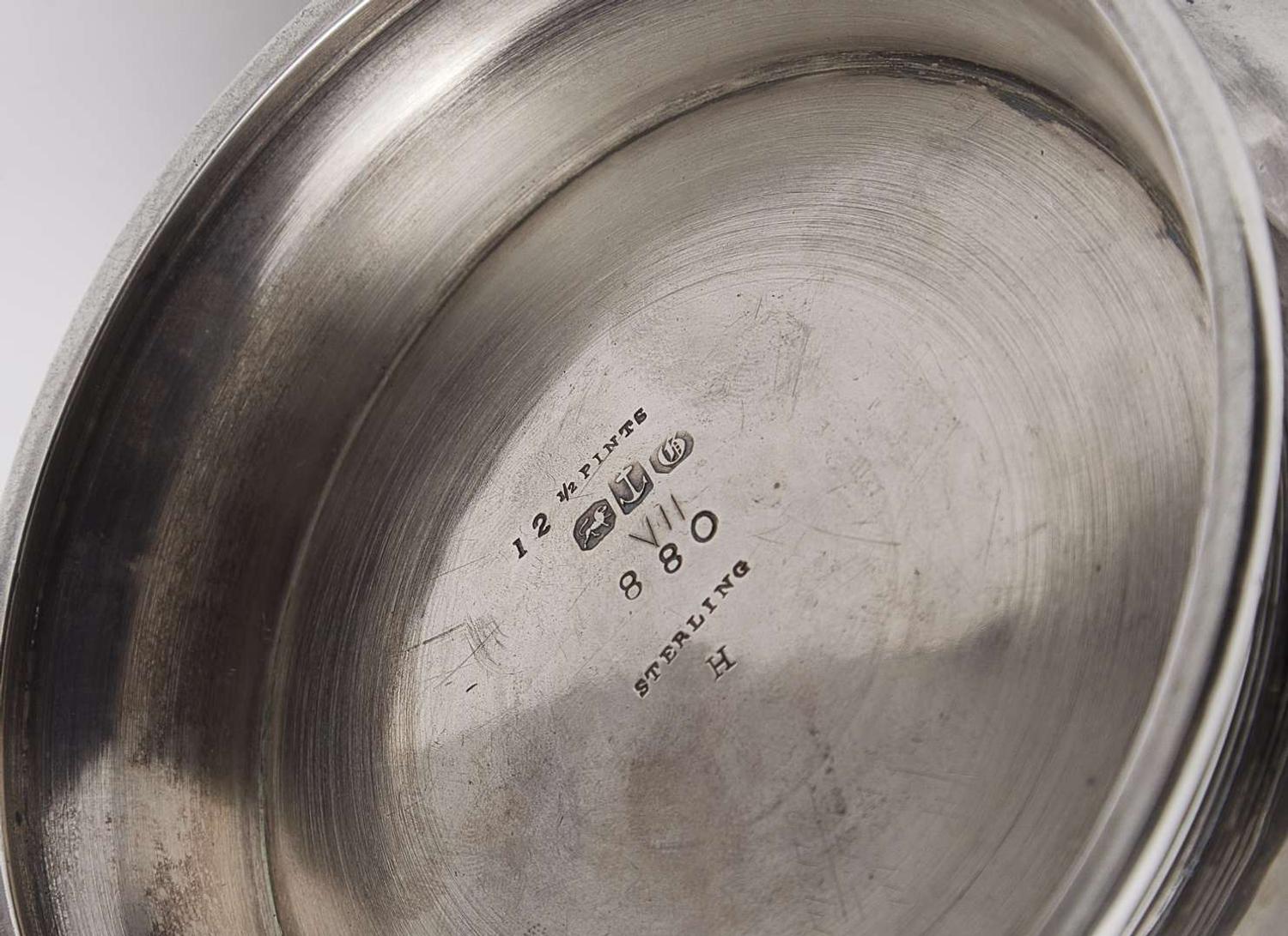 An Aesthetic Movement sterling silver presentation pitcher, Gorham Mfg. Co., Providence, RI, 1875