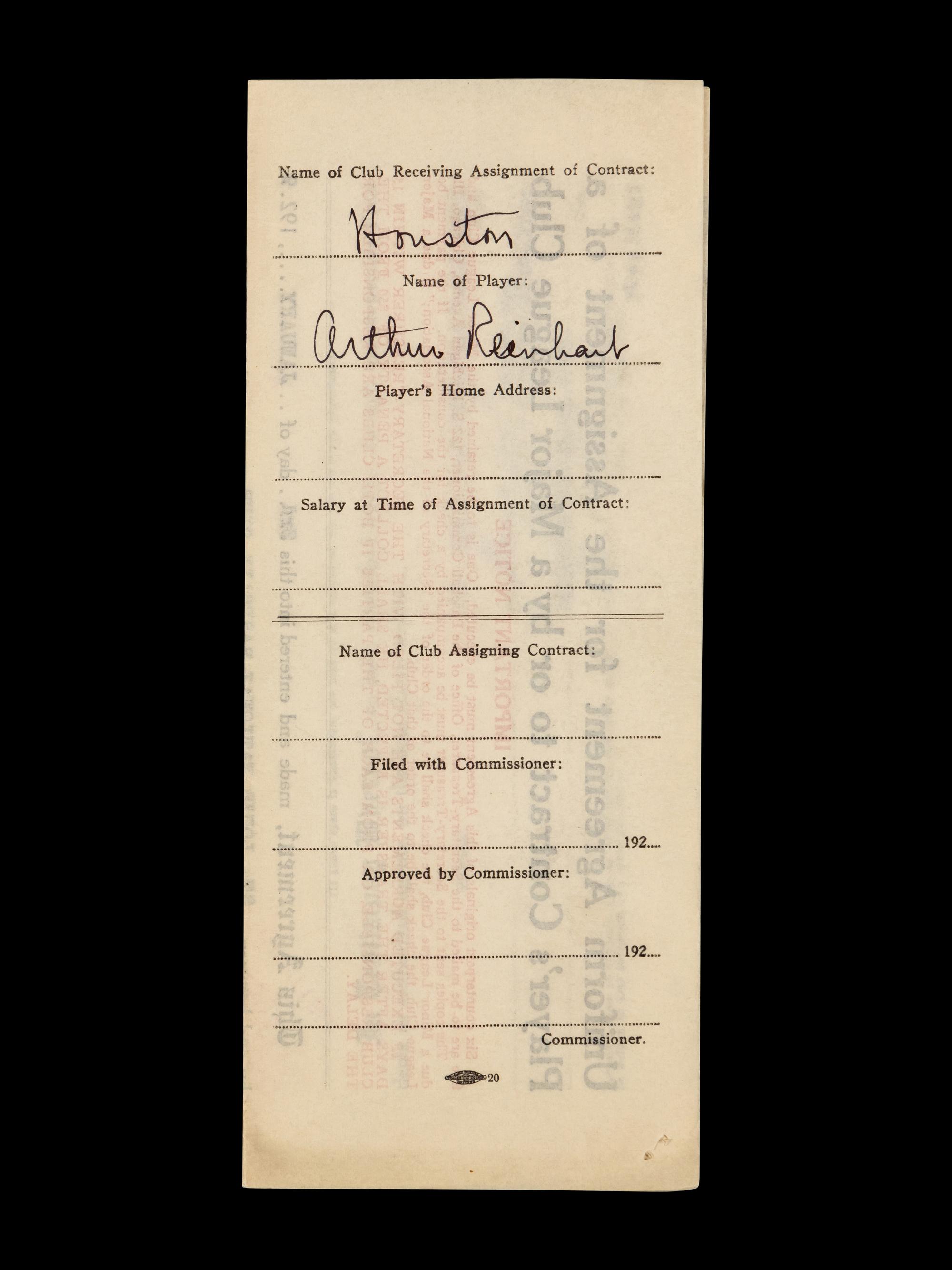 A Group of 15 1920s-30s St. Louis Cardinals Contract Agreements All Signed by Branch Rickey