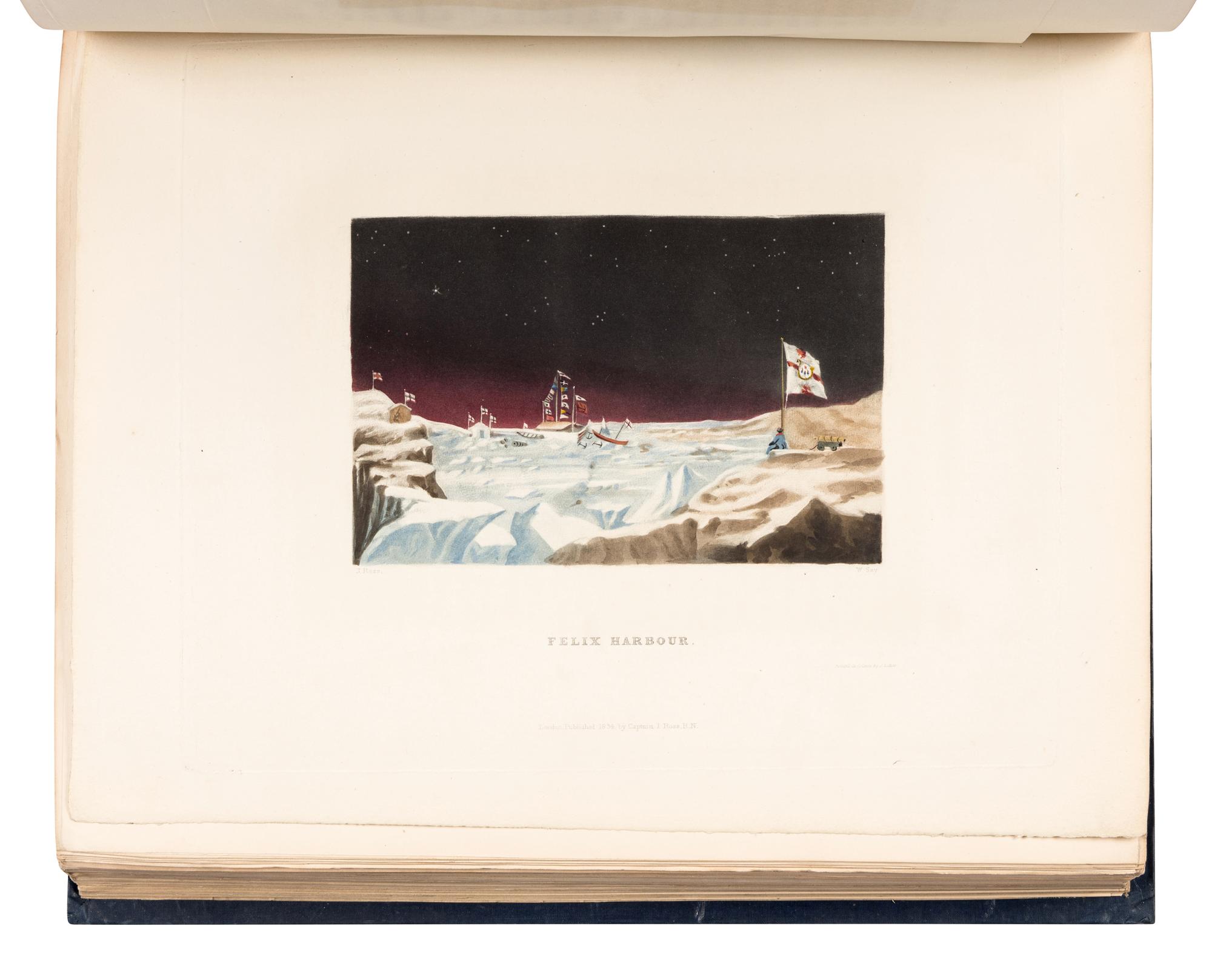 ROSS, John (1777-1856). Narrative of a Second Voyage in Search of a North-West Passage, and of a Residence in the Arctic Regions during the Years 1829, 1830, 1831, 1832, 1833 . London: A. W. Webster, 1835.