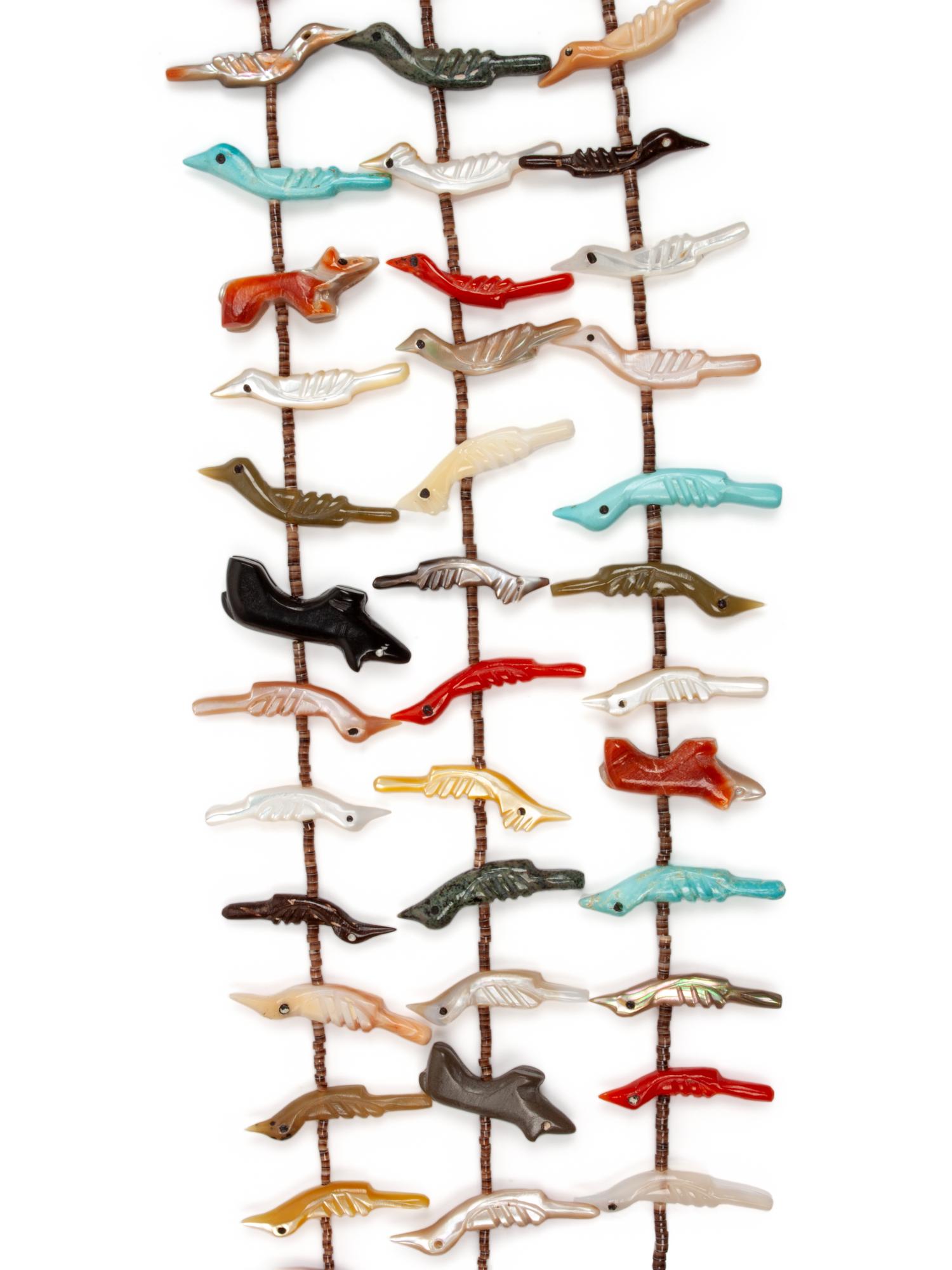 Multi-Strand Fetish Necklace Lot is located and will ship from Denver, Colorado.