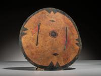 Apache Painted Shield and Cover