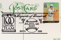 A Collection of 24 Legends of Baseball First Day of Issue Perez Steele Postcards,