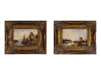 Landscapes (a pair of works)