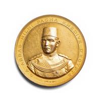 [EXONUMIA] A Gilt-Bronze Commemorative Medallion by Stefano Johnson (1836-e. 20th Century) for the 1895 International Exposition