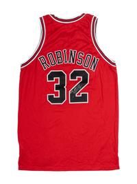 A Group of Chicago Bulls Game Used Jerseys,