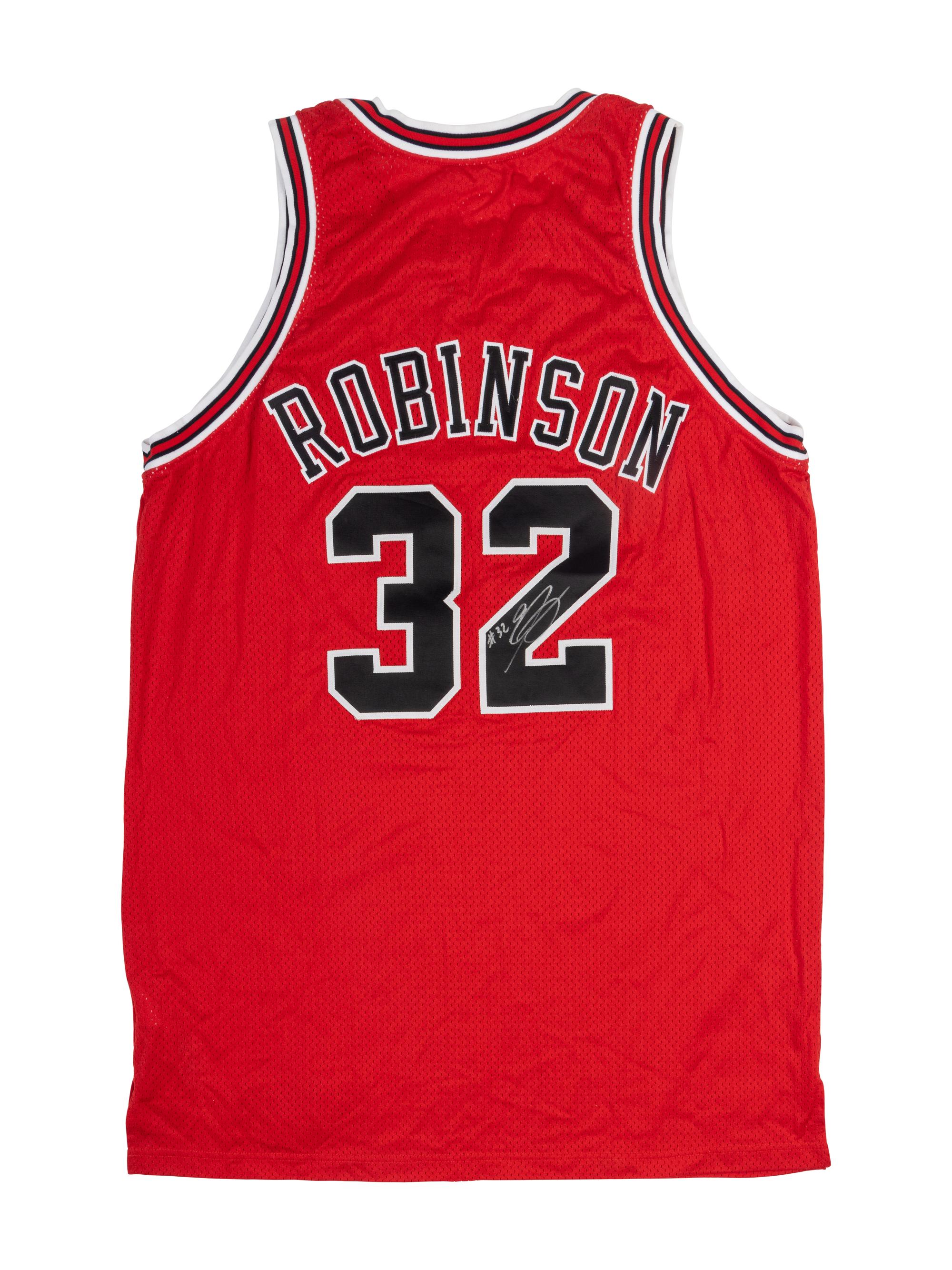 A Group of Chicago Bulls Game Used Jerseys,