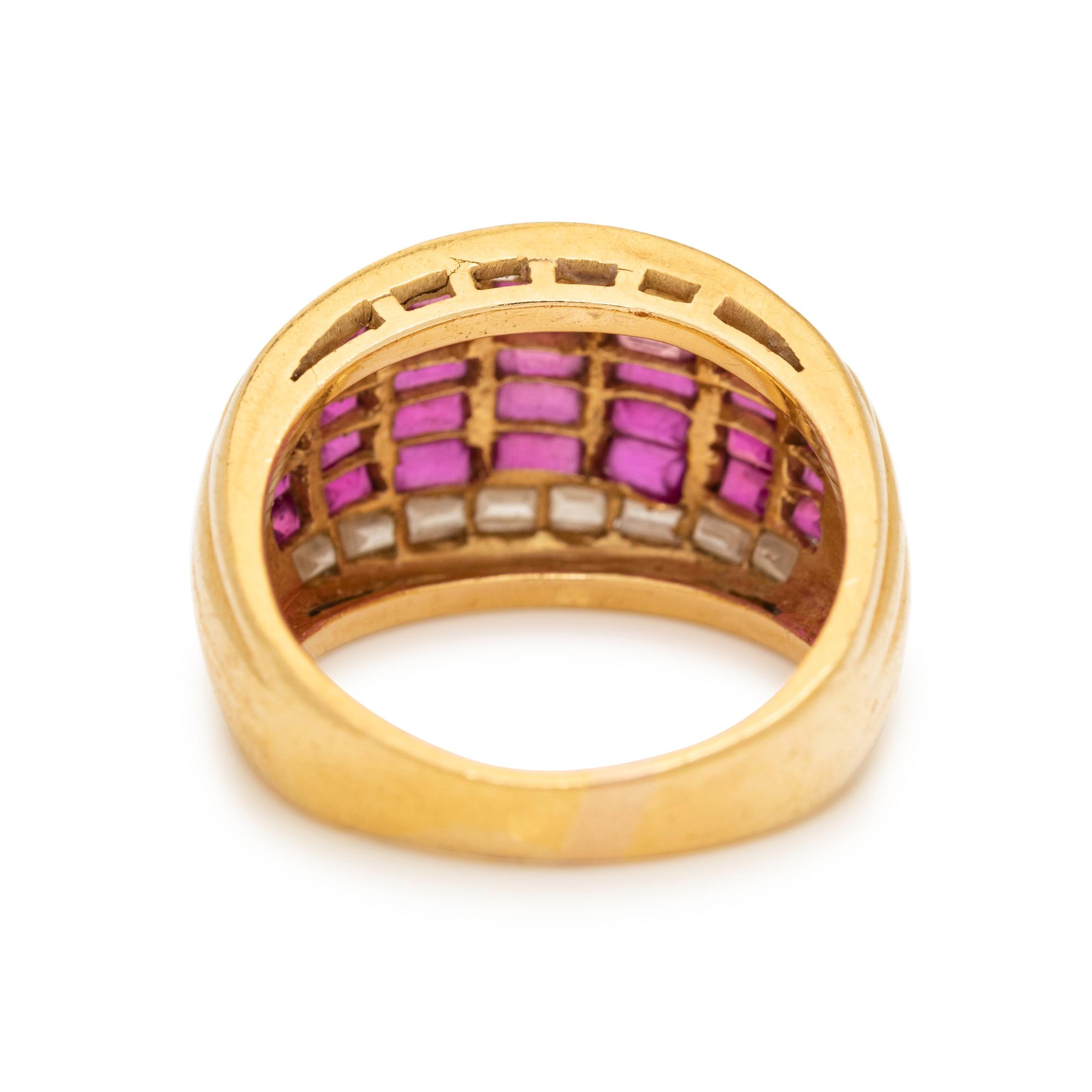 RUBY AND DIAMOND RING