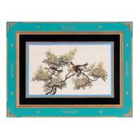 A Set of Twelve Chinese Export Watercolor and Pith Paintings of Exotic Birds