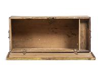 An English Paint Decorated Pine The Renown White-Star Line Blanket Chest