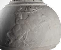 An Italian Carved Alabaster Floor Lamp