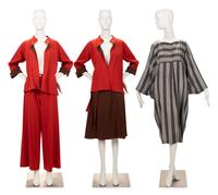 Two Issey Miyake Items: One Ensemble, 1975, One Kaftan, 1984