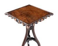 A George II Mahogany Tripod Kettle Stand