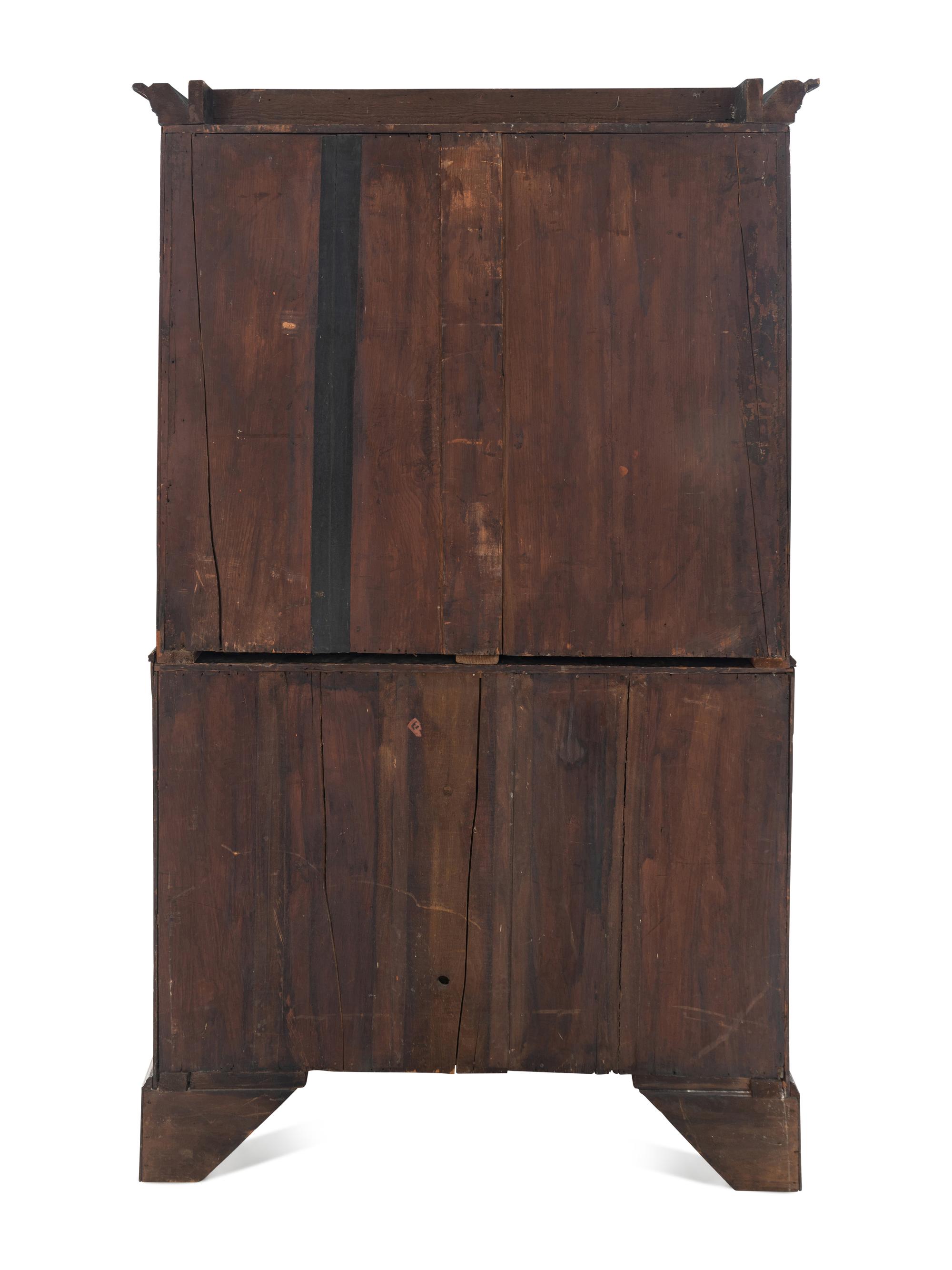 A George III Mahogany Chest-on-Chest