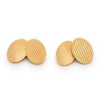 Tiffany & Co., Yellow Gold Cufflinks