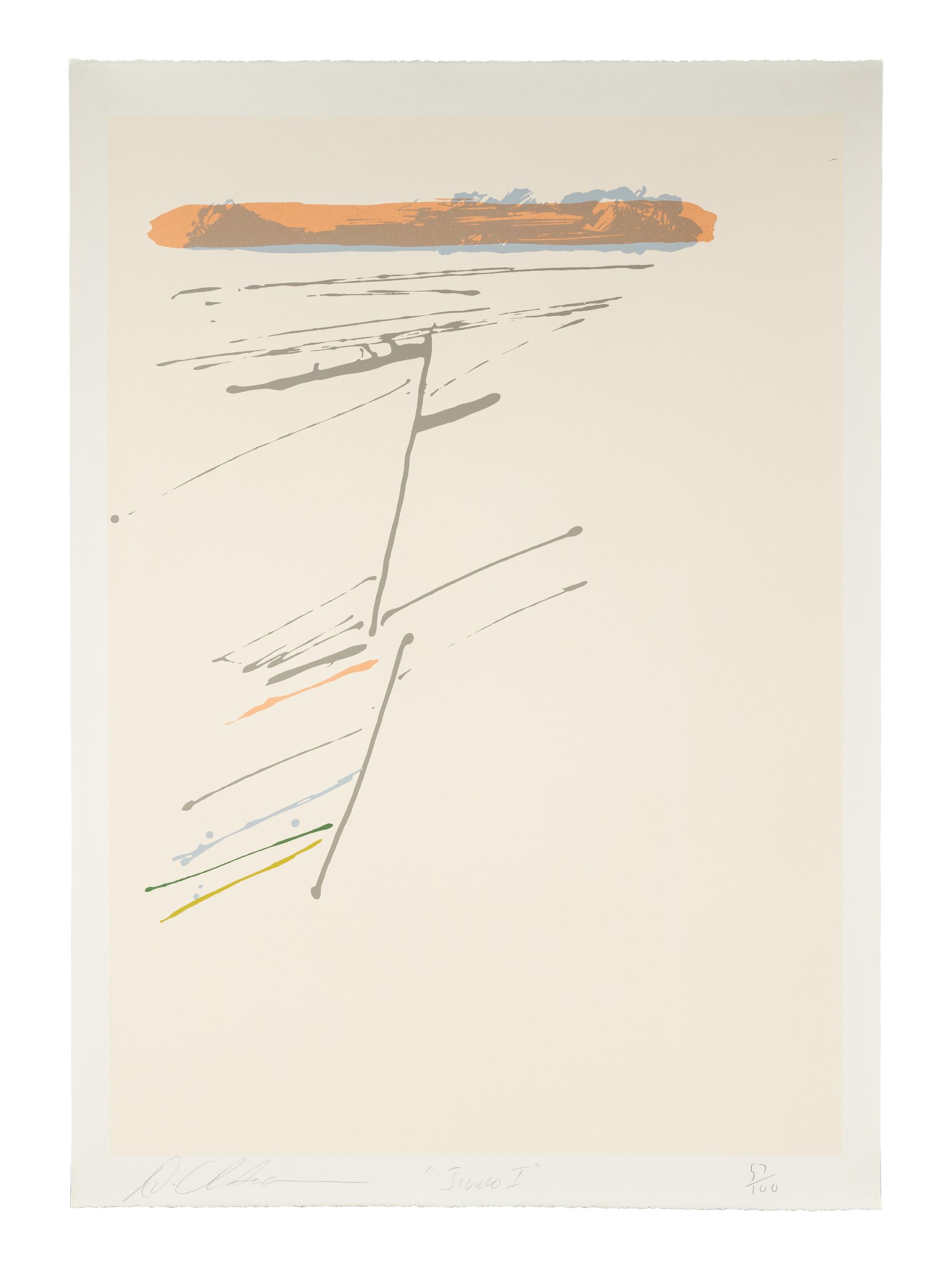 Blue Rancho, Shanidar , Jivaro I, and Jivaro II (a group of four prints)