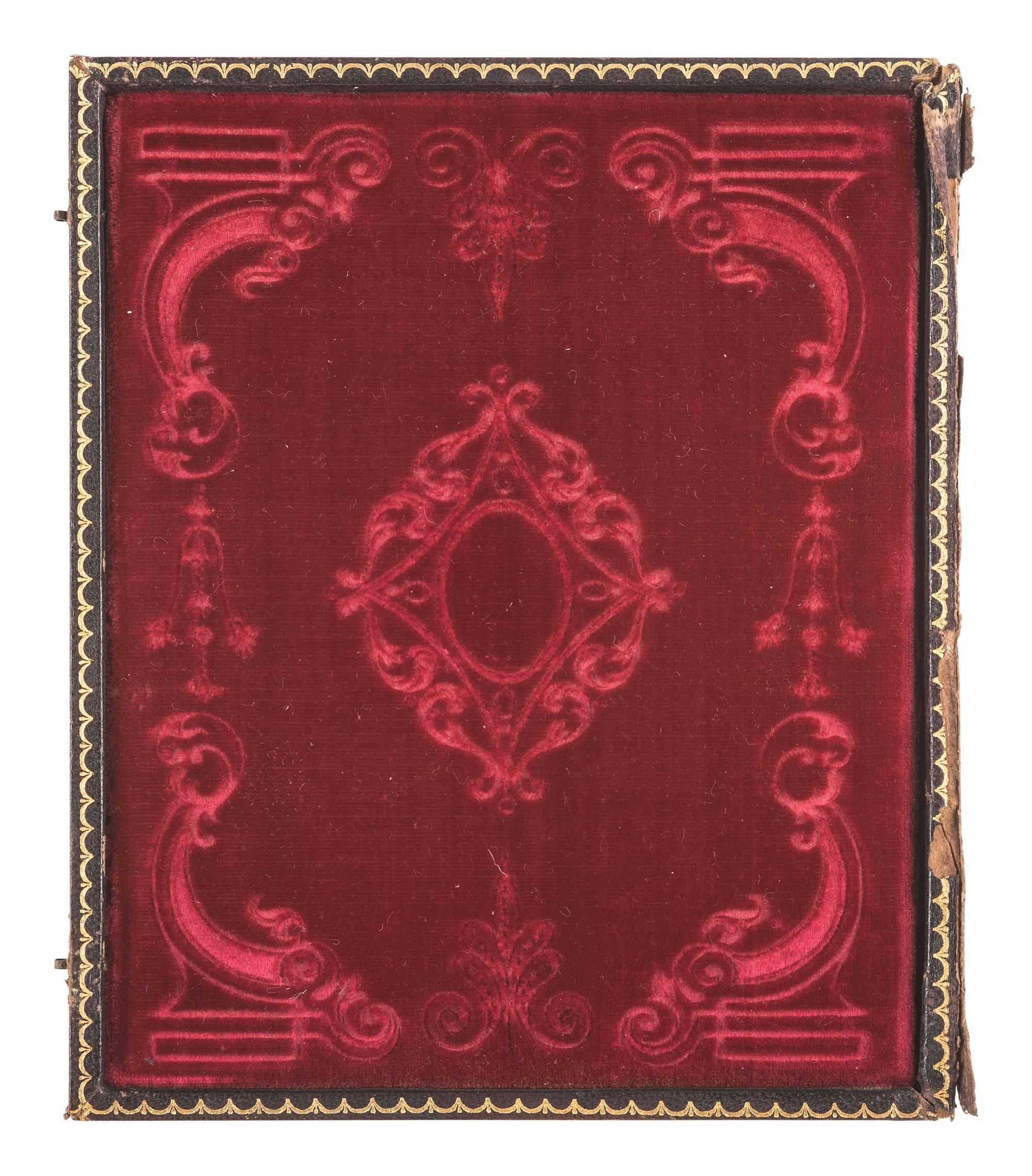 [CIVIL WAR]. ROOT, M.A. & S., photographers. Half plate daguerreotype of Major Oscar F. Winship. New York, NY, ca 1851-1853.