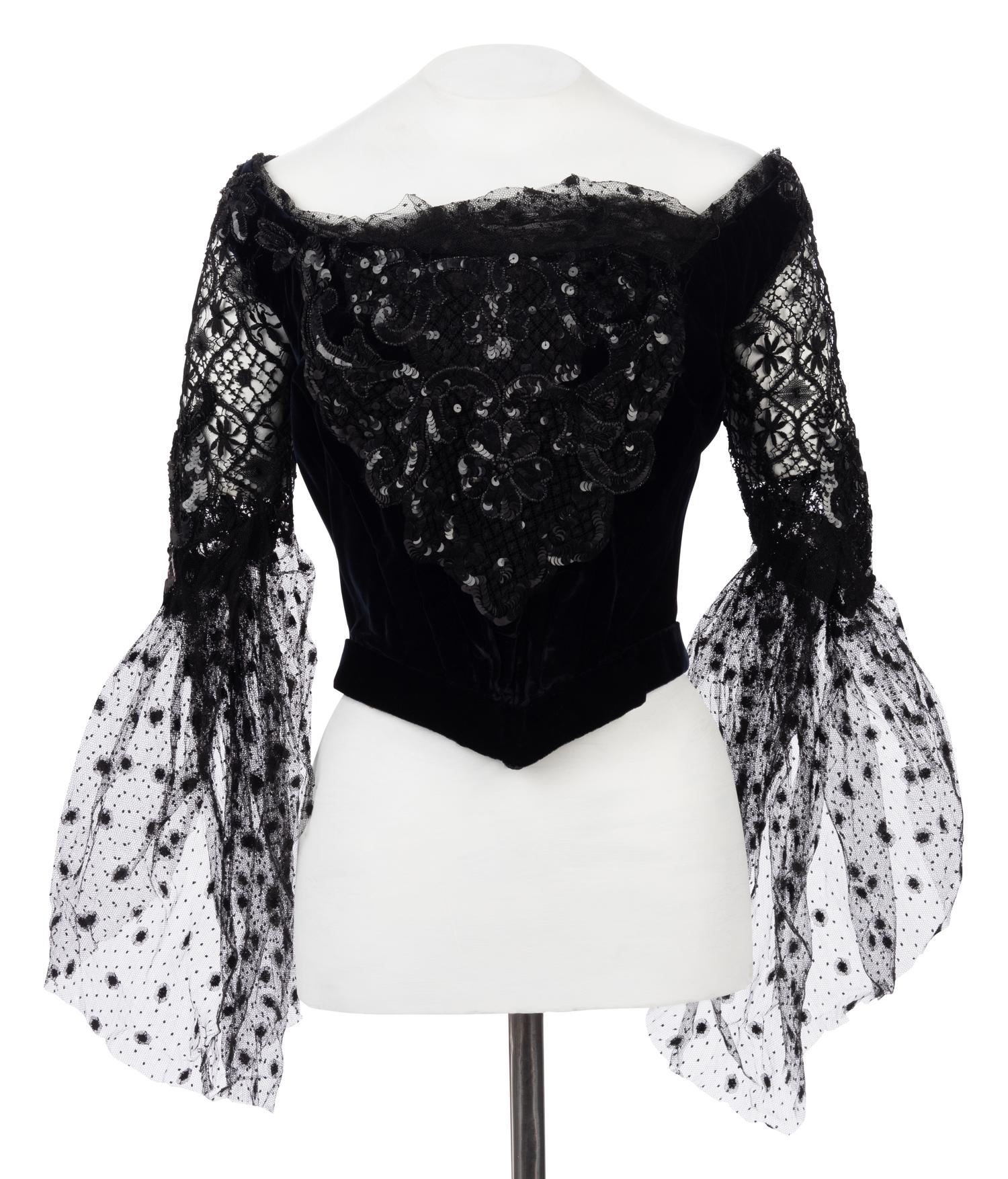 Three 19th and Early 20th Century Bodices, 1890-1900