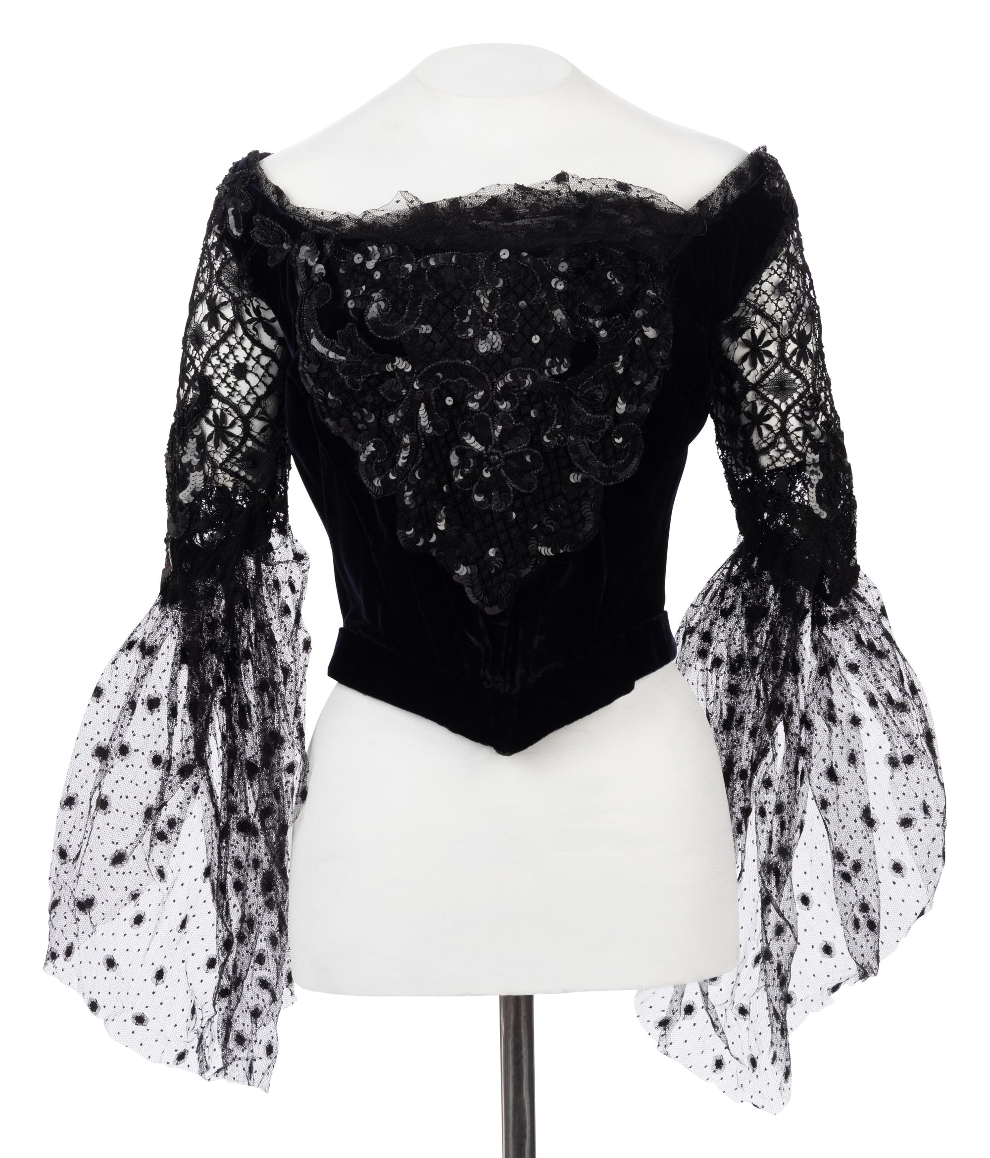Three 19th and Early 20th Century Bodices, 1890-1900