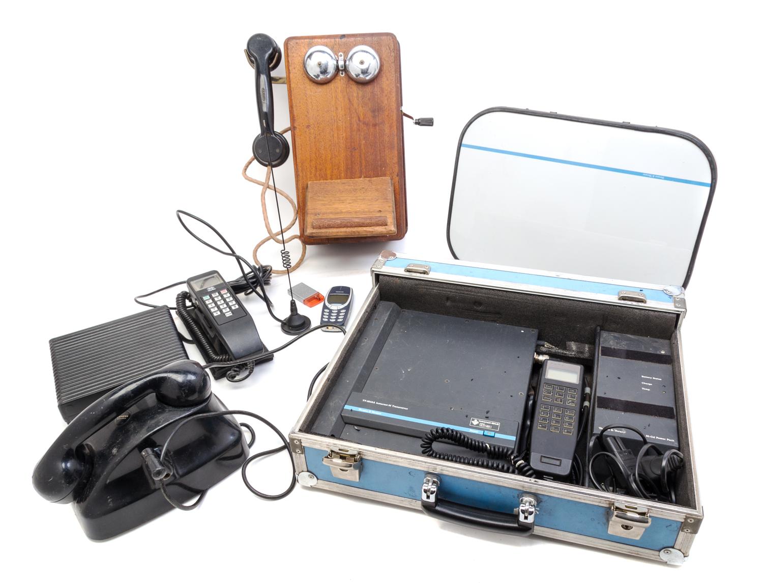 A Collection of Telephones