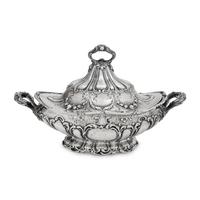 An American Silver Covered Tureen