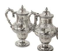 An American Silver Four-Piece Coffee Service