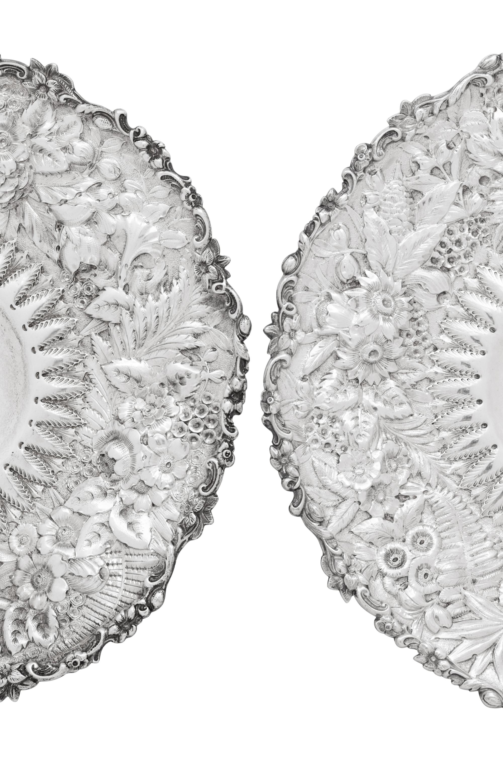 A Pair of Tiffany and Co. Silver Tazza