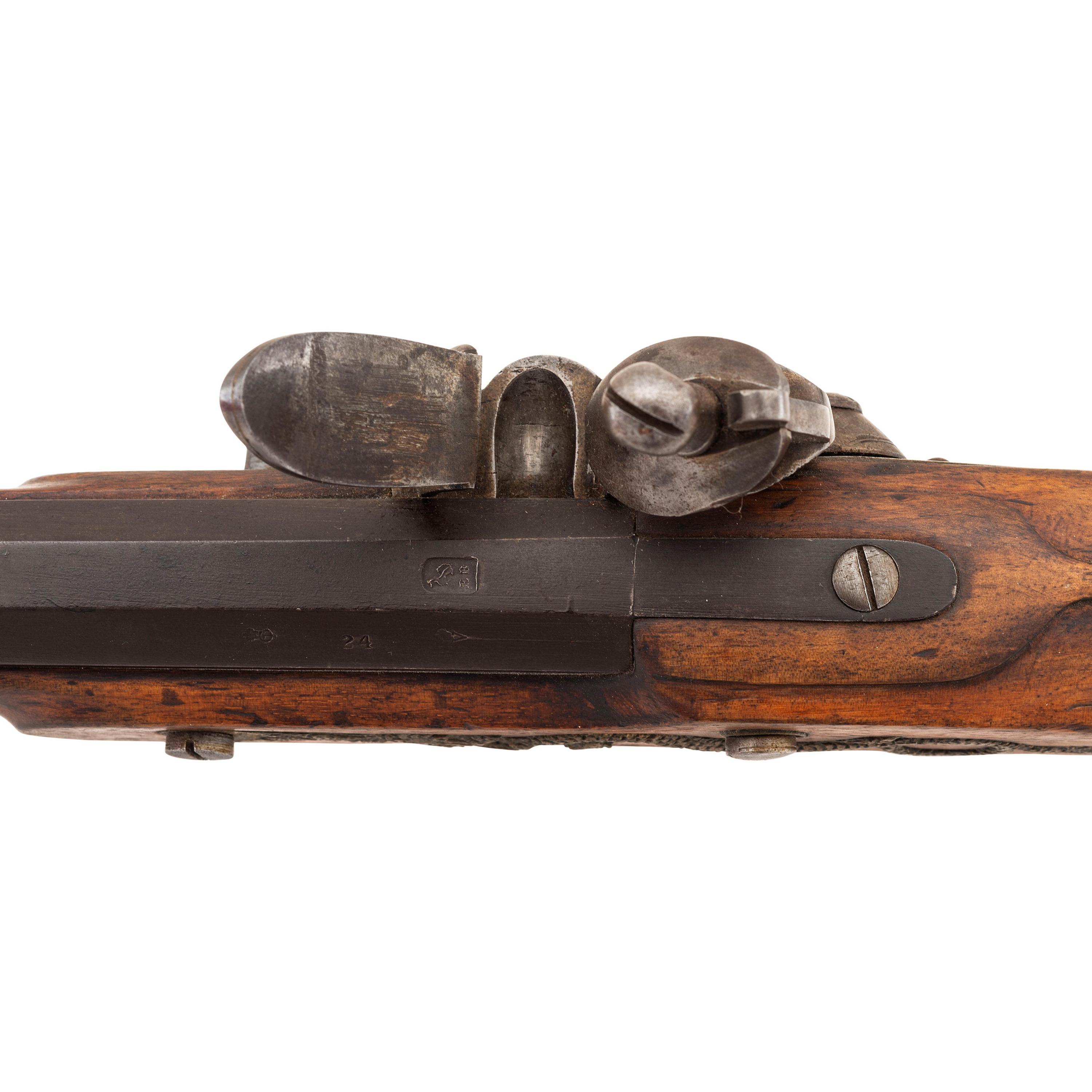 Flintlock Northwest Trade Gun by Parker, Field & Co. dated 1874