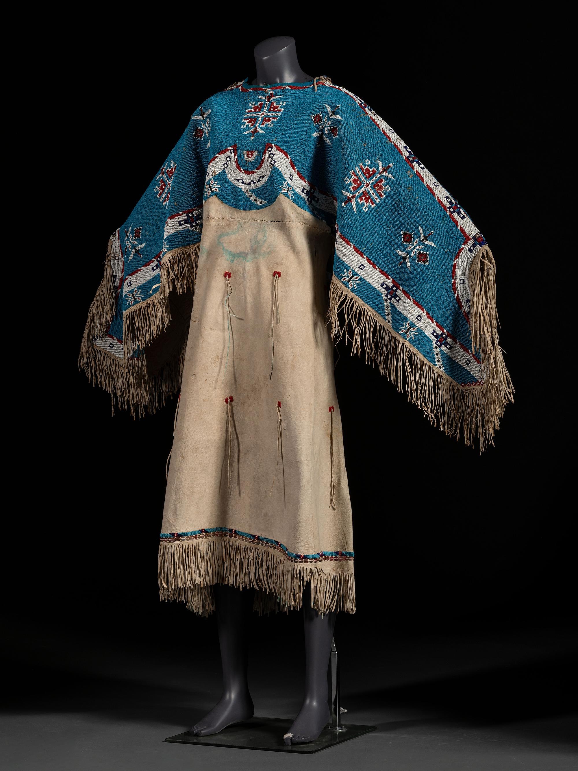 Sioux Beaded Hide Dress