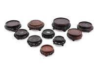 Ten Chinese Diminutive Hardwood Stands