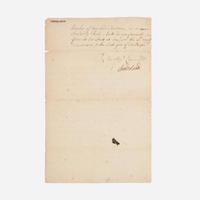 [Autographs & Manuscripts] Anne, Queen, of Great Britain Manuscript Document, signed