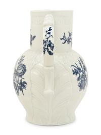 A Large Worcester Porcelain Pitcher