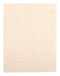 [CIVIL WAR]. WOMACK, E. Lockett. Autograph letter signed ("E.L. Womack") as Confederate soldier, Company D, 18th Virginia Infantry, describing the Battle of the Crater during the Siege of Petersburg.