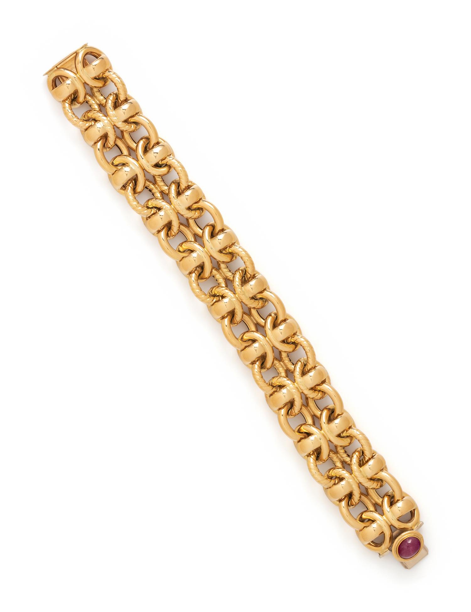 YELLOW GOLD BRACELET