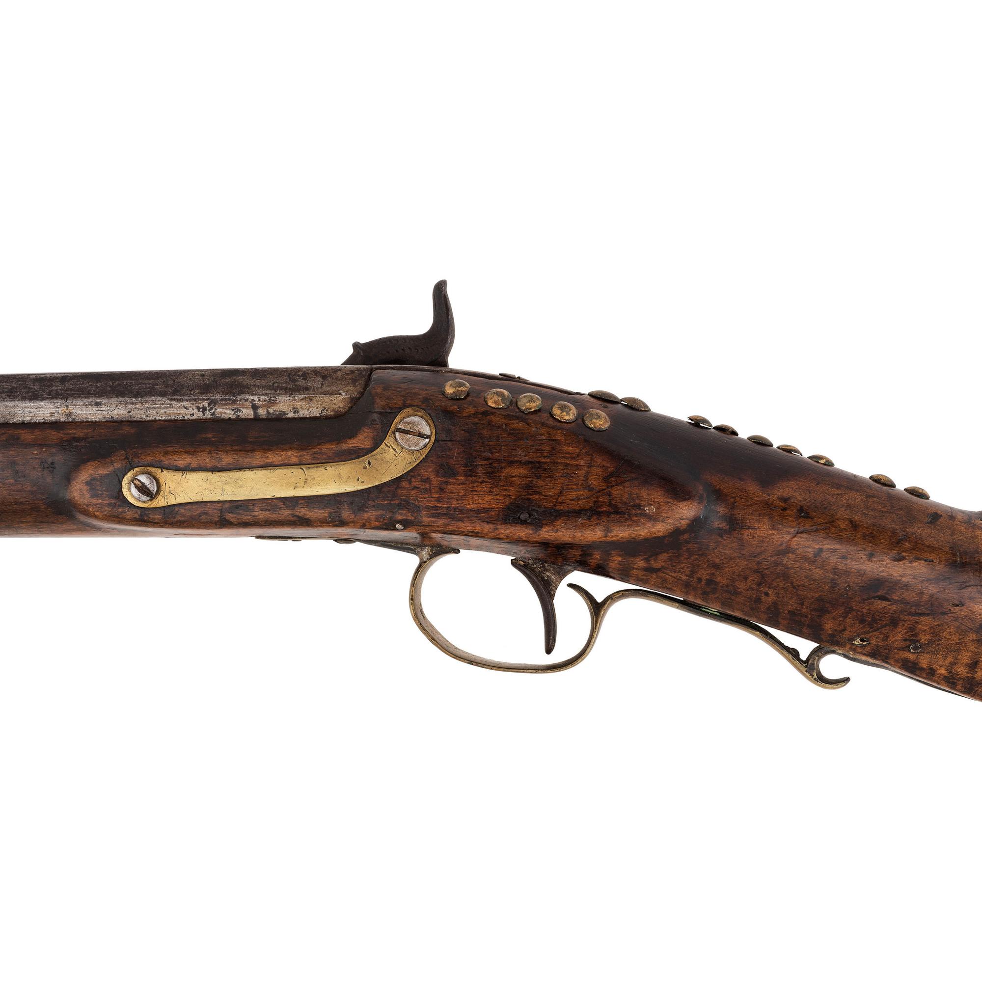 Tack Decorated Percussion Altered Leman Rifle