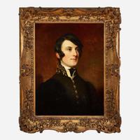 American School 19th century Portrait of a Young Naval Midshipman, circa 1835