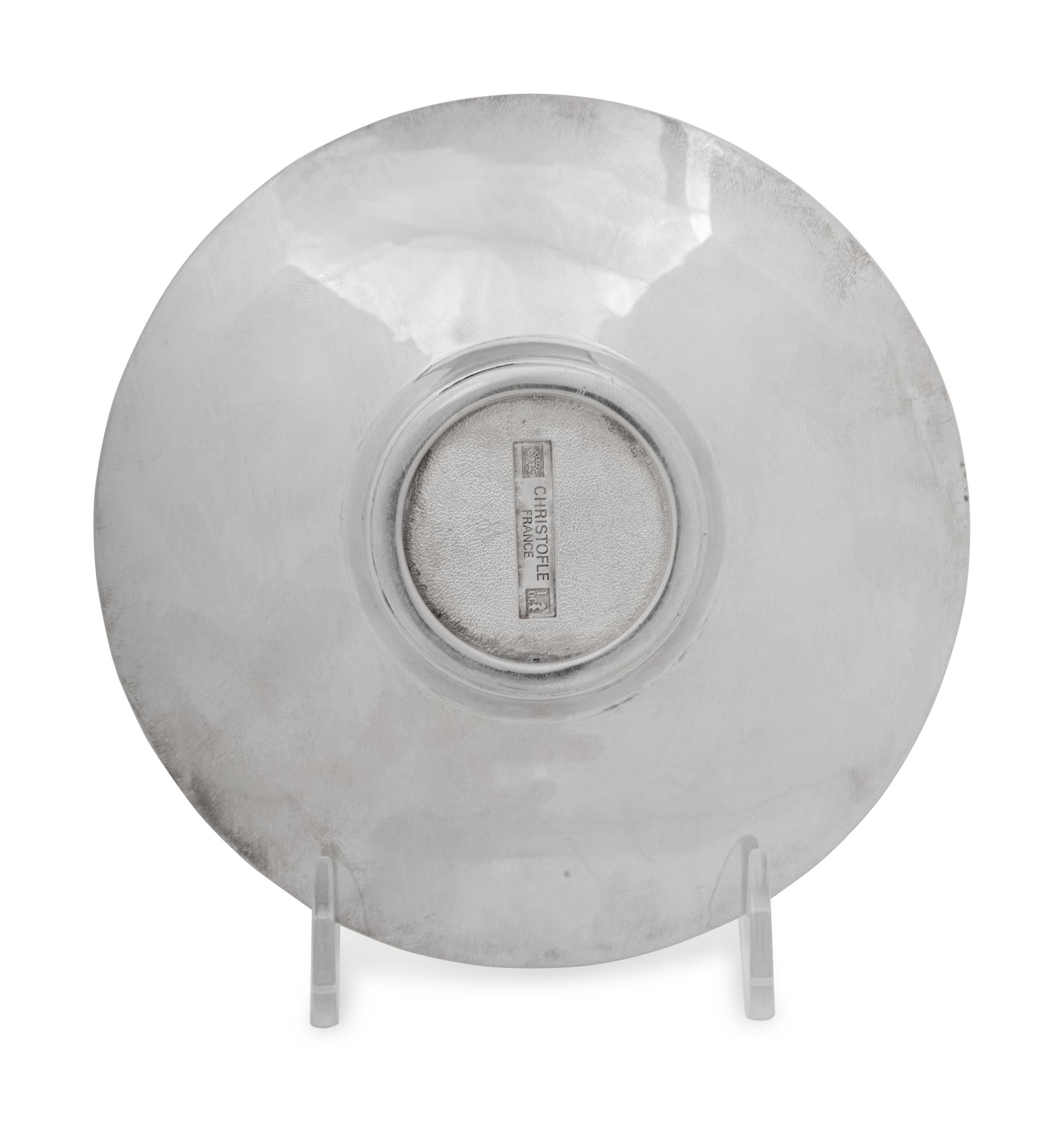 A Christofle Silver-Plate Dish