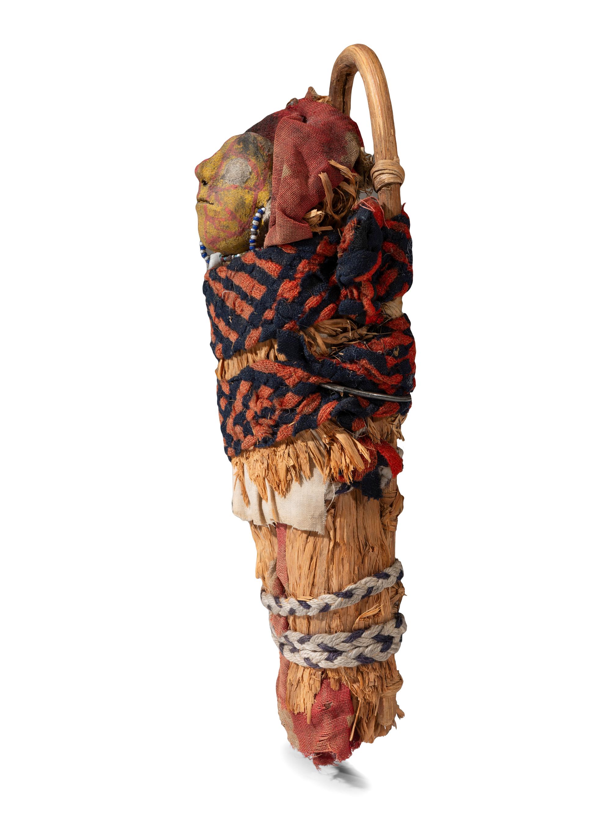 Mojave Pottery Doll and Cradle