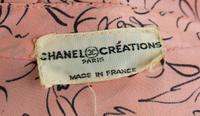 A Chanel Pink Silk Dress and Tweed Coat Ensemble, No size; Adjustable Belt: 35".