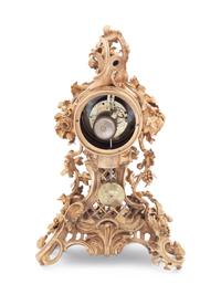 A French Gilt Bronze Mantel Clock
