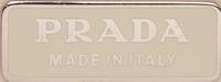 PRADA, WHITE MINK FUR CLUTCH