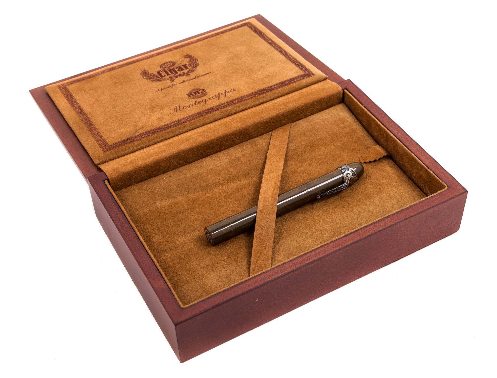 A Montegrappa Cigar Limited Edition Fountain Pen