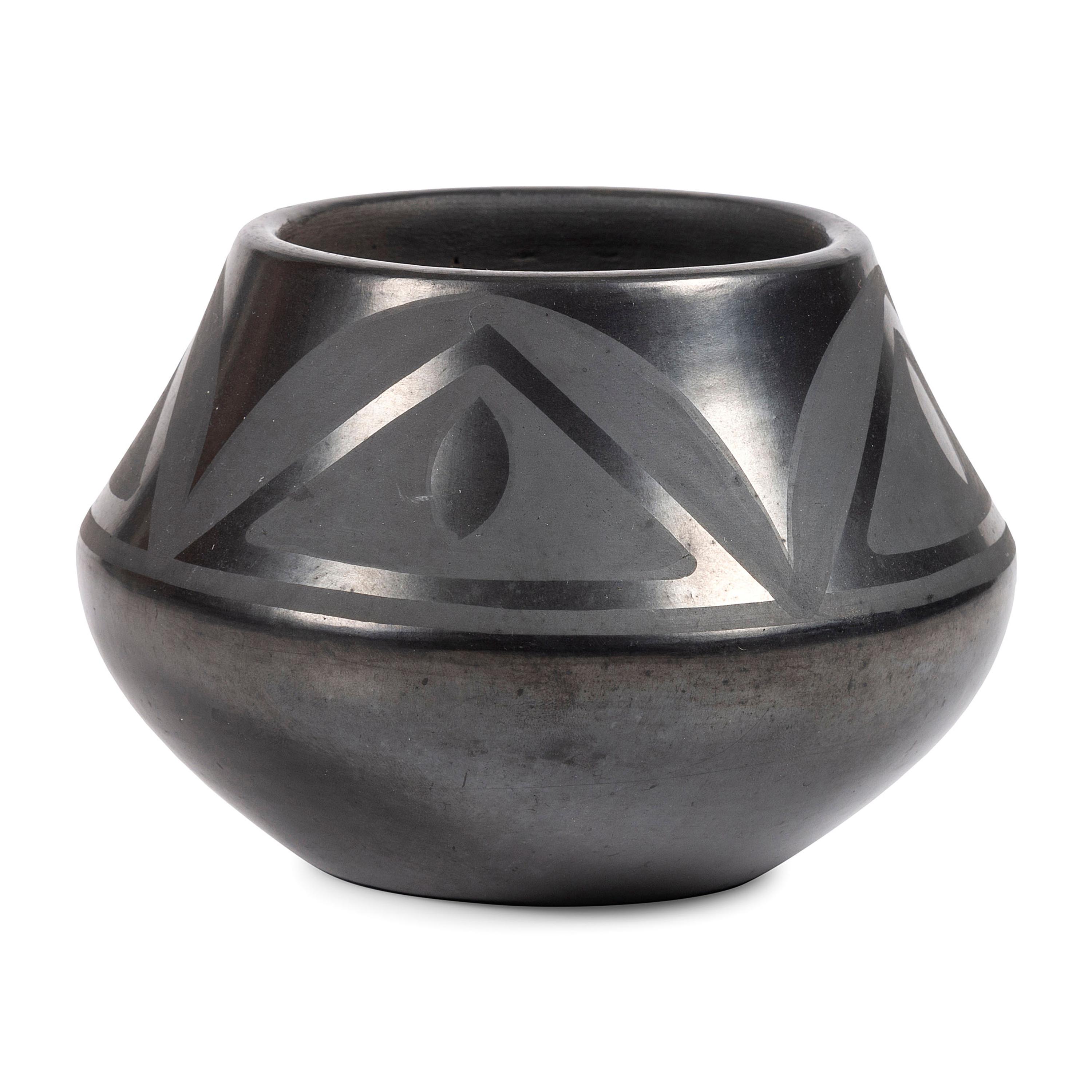 Blackware Pottery Jar