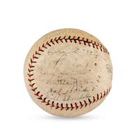 A 1928 St. Louis Cardinals Team Signed Autograph Baseball Featuring Jesse Haines, Chick Hafey, Frank Frisch, Rabbit Maranville and Grover Cleveland Alexander (PSA Letter of Authenticity),