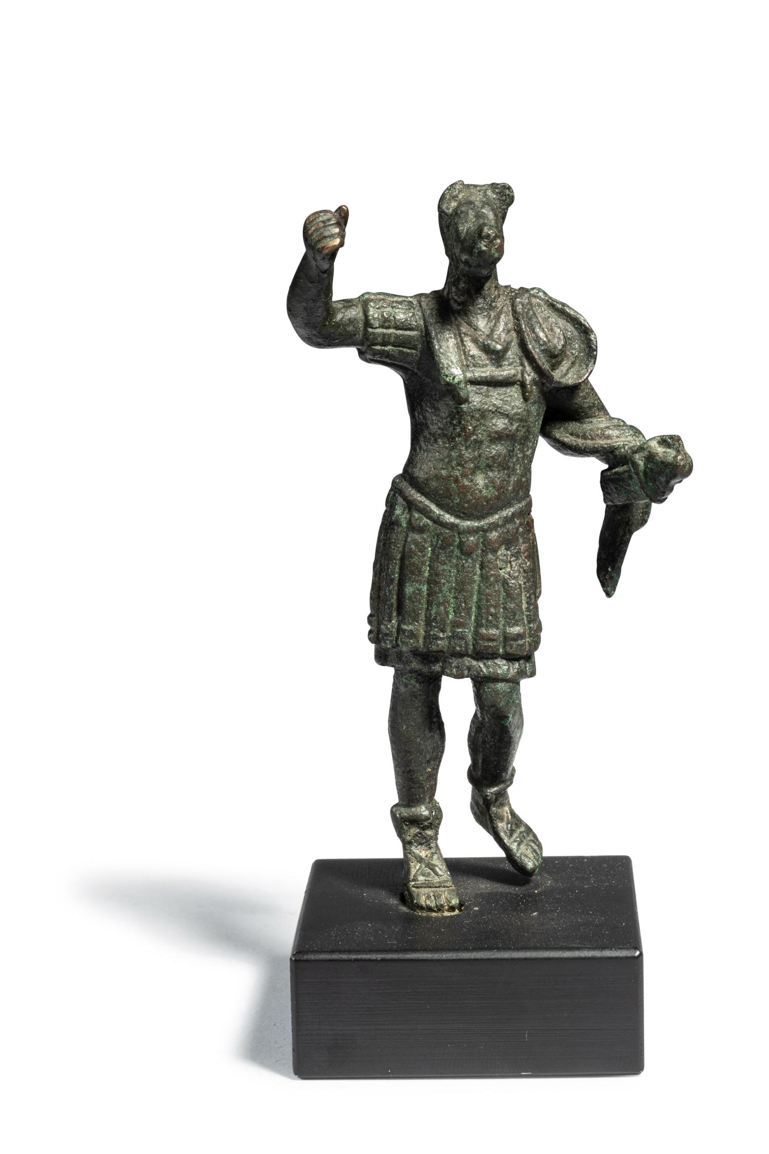 A Romano-Egyptian Bronze Hermanubis