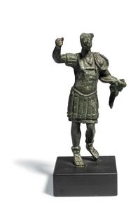 A Romano-Egyptian Bronze Hermanubis