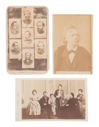 [CIVIL WAR]. 9 CDVs of Union generals and political figures, incl. U.S. GRANT and John BROWN.