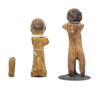 Yuma Male and Mojave Female Figures